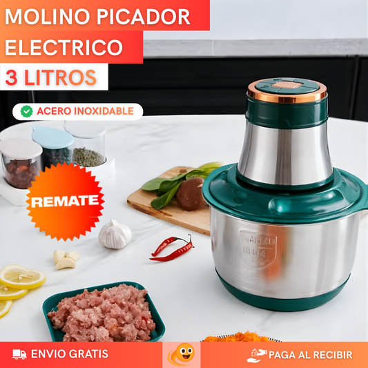 PowerChop 3L – Molino Picador Eléctrico