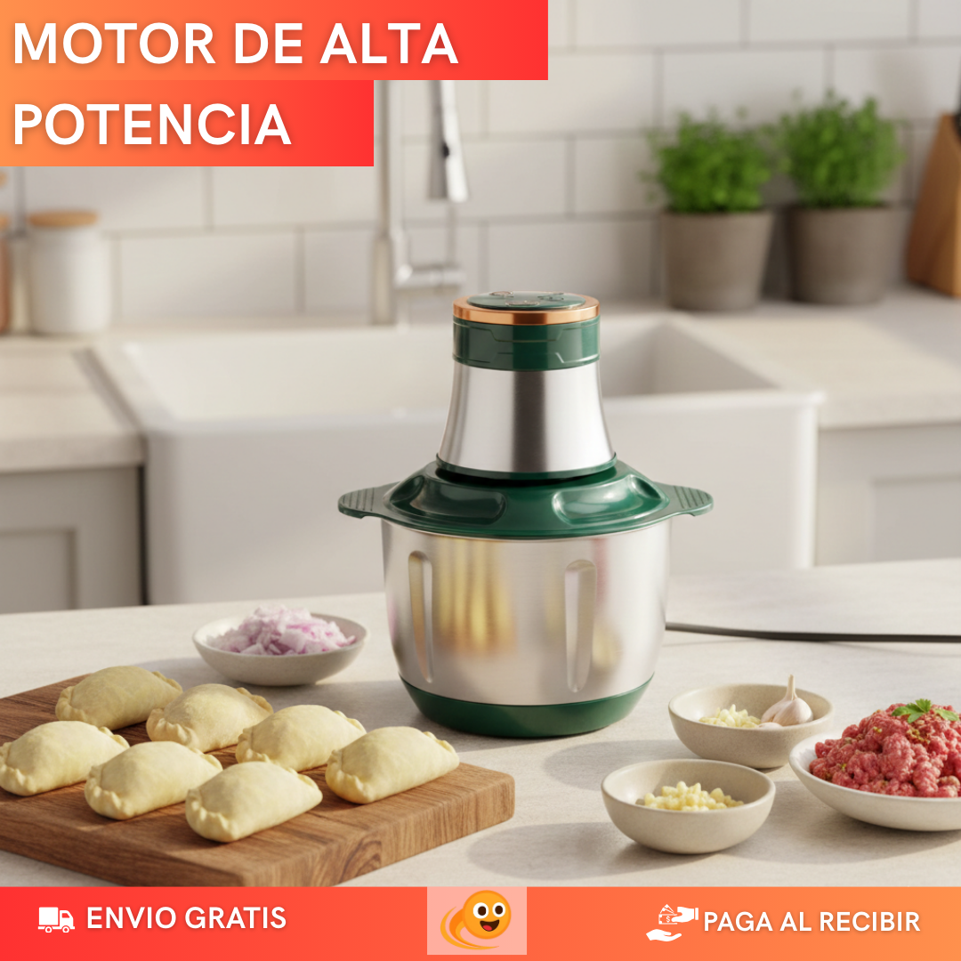 PowerChop 3L – Molino Picador Eléctrico