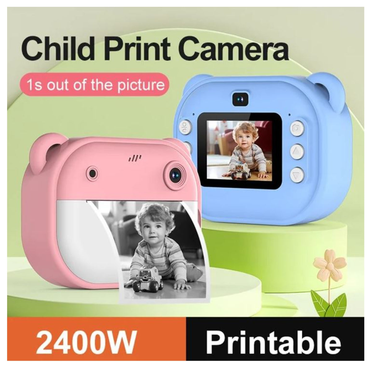 InstaPix Kids – Cámara Instantánea para Pequeños Creadores